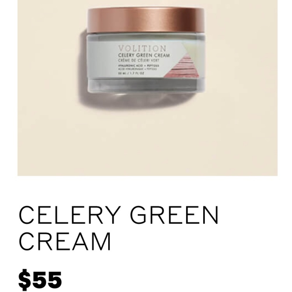 Volition celery cream